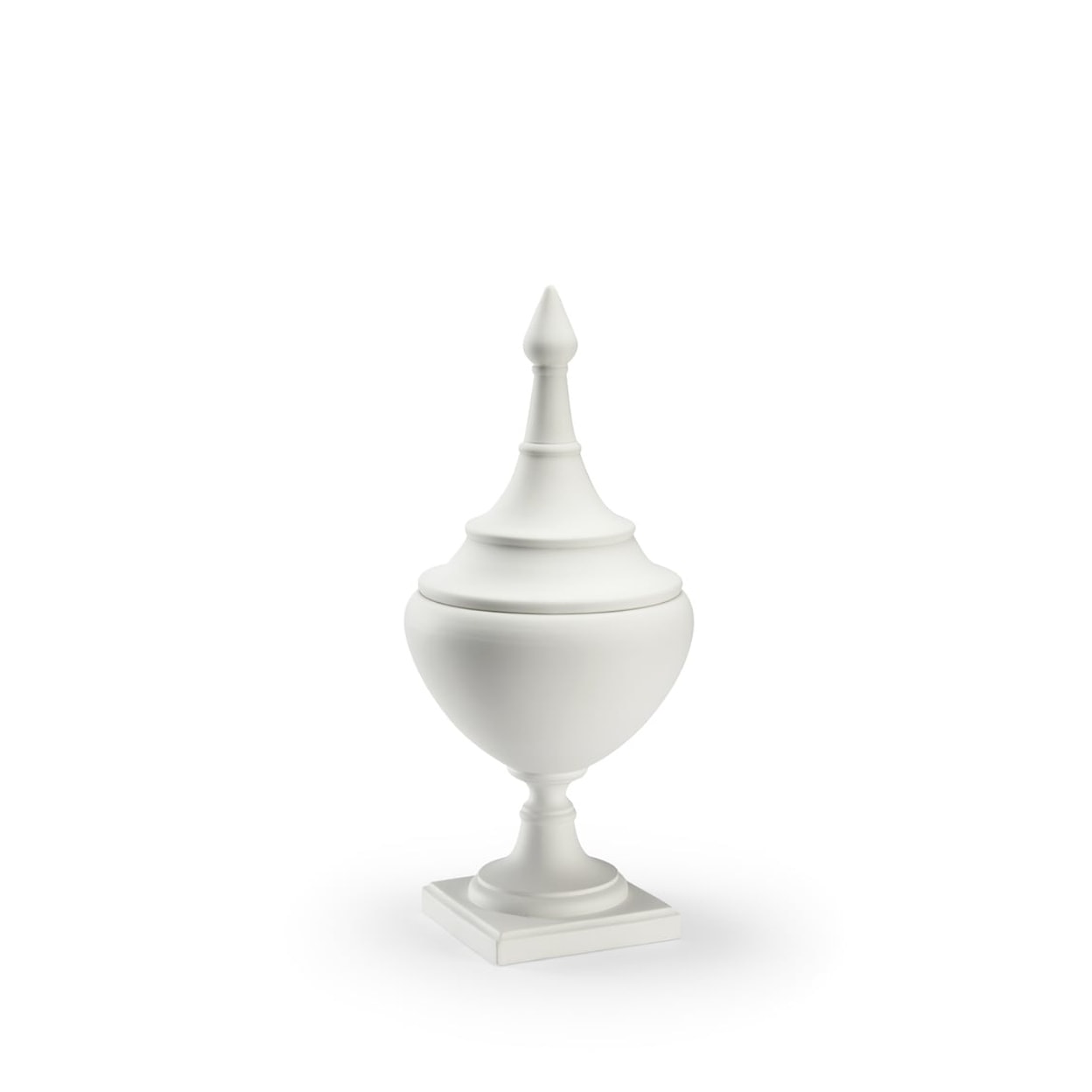 Chelsea House Decorative Accessories Small Bisque Finial Urn