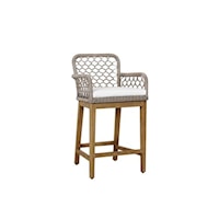 PAULO COUNTER STOOL GRAY