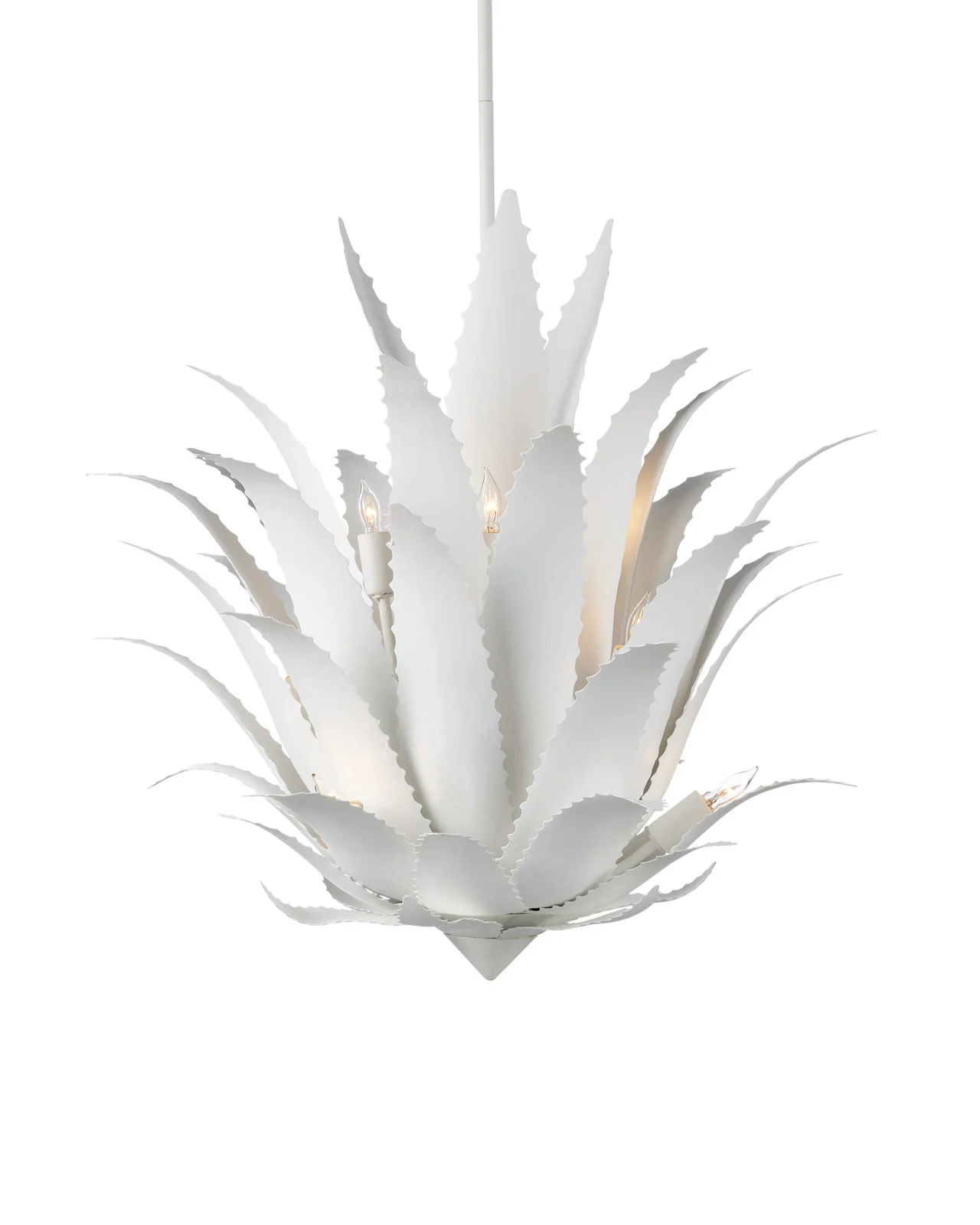Agave White Chandelier