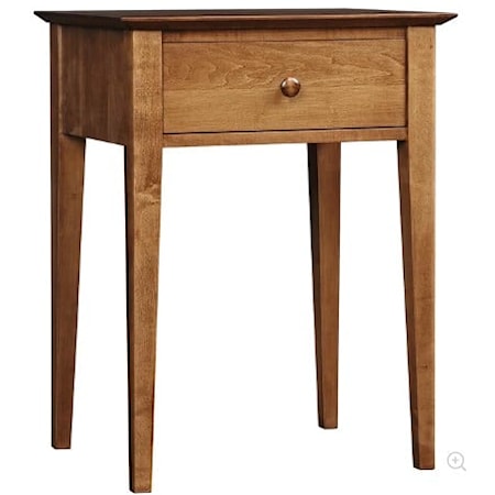 GABLE ROAD ONE-DRAWER NIGHTSTAND - BAY