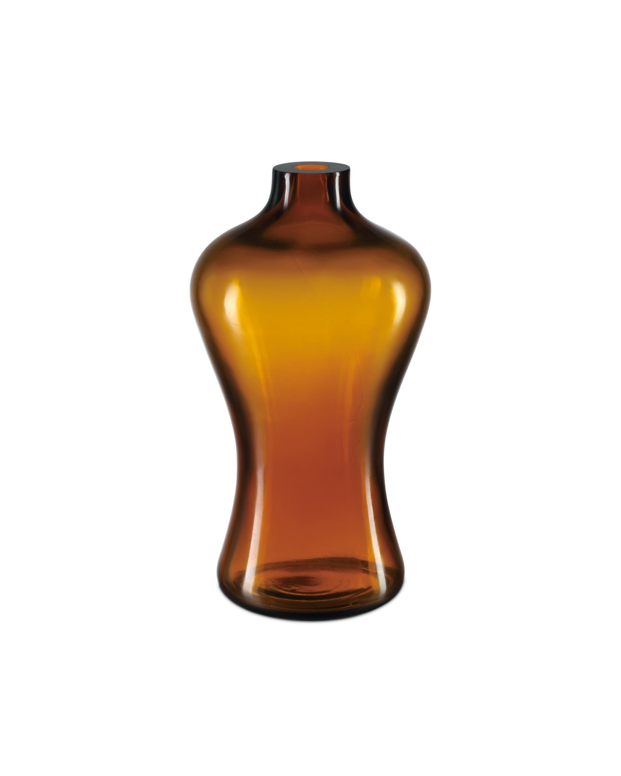 Amber & Gold Peking Maiping Vase