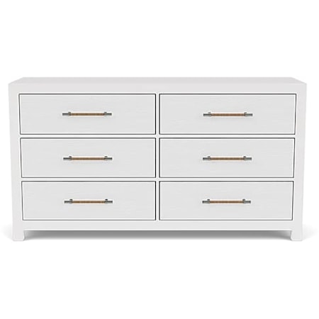 ROSALIE SIX DRAWER DRESSER