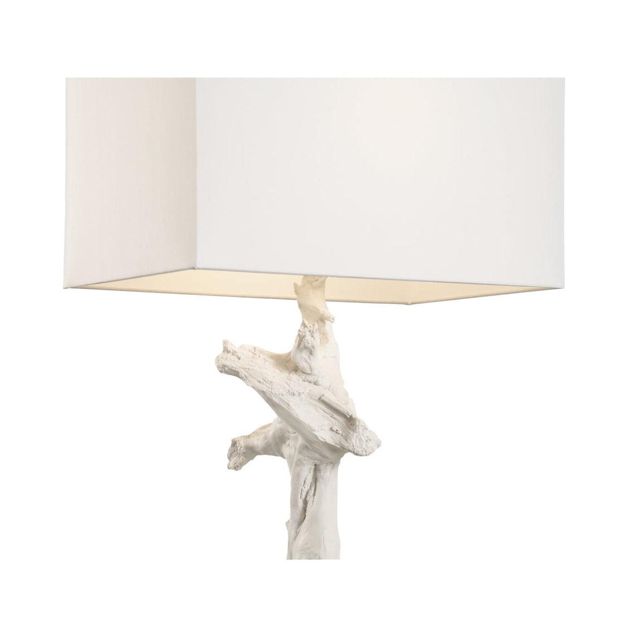 Chelsea House Lighting Branch Table Lamp - White
