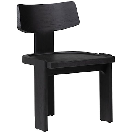 ARTEAGA DINING CHAIR- BLACK