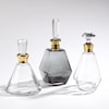 Global Views Accents Cone Decanter-Gold