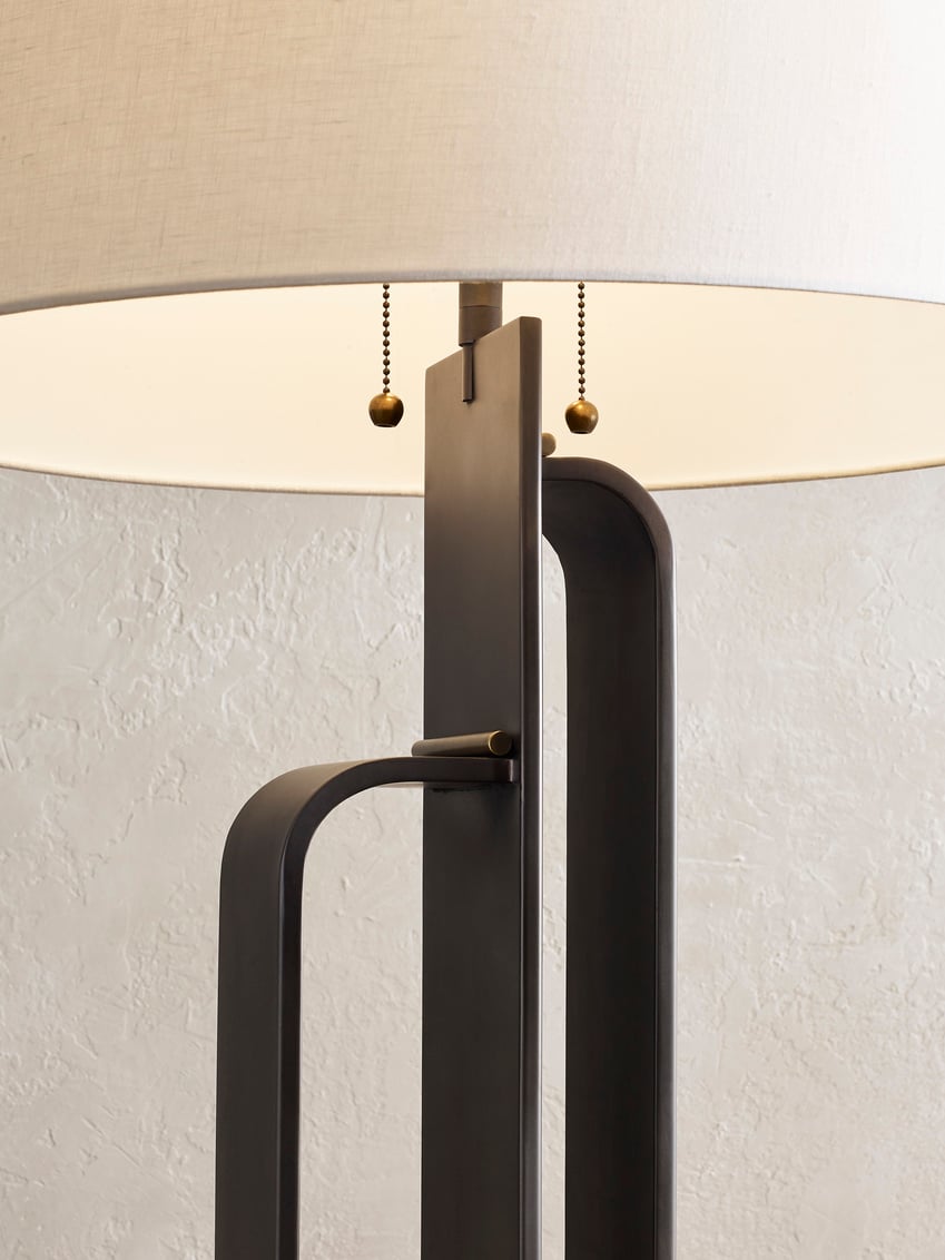 Wildwood Lamps Lighting Brazing Floor Lamp