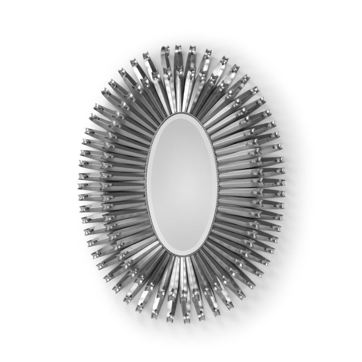 Wildwood Lamps Mirrors CURLS AROUND OVAL MIRROR