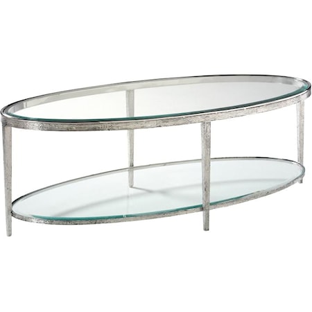 JINX OVAL COCKTAIL TABLE