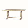 Oliver Home Furnishings Dining Tables 72" RECTANGLE DINIG TABLE- RABBIT