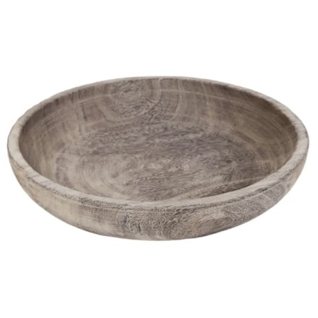 GREYSTONE ROUND PLATTER- MEDIUM
