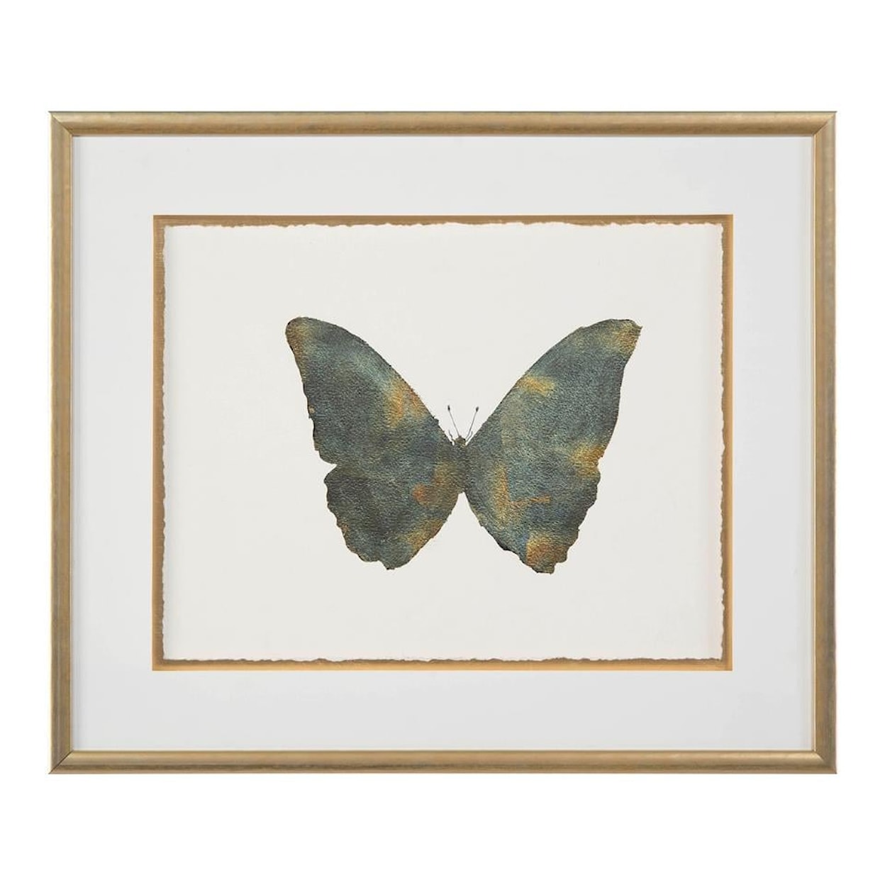 John-Richard Framed Artwork Shimmering Butterfly III