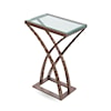 Charleston Forge Side Table QUAD DRINK TABLE