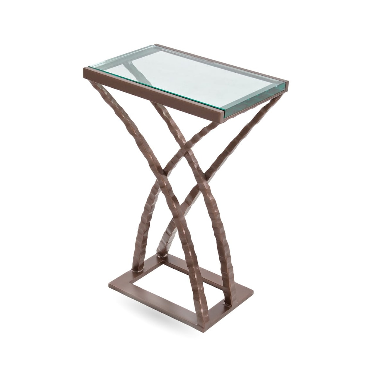 Charleston Forge Side Table QUAD DRINK TABLE