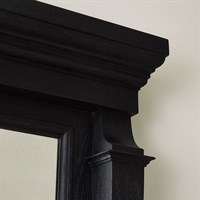 Global Views FLOOR MIRRORS Josephine Floor Mirror-Blackened Oak