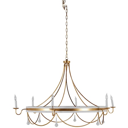 JEAN CHANDELIER- WHITE