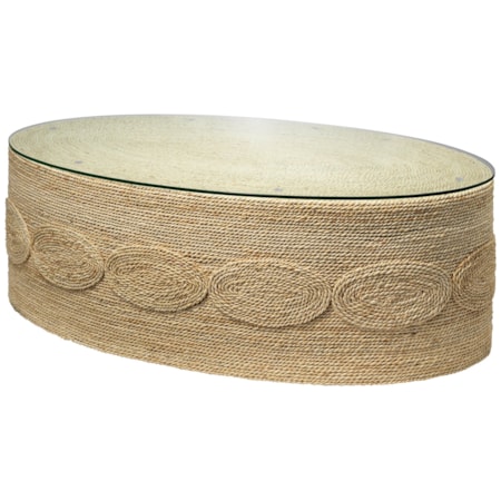 BARBADOS OVAL COFFEE TABLE