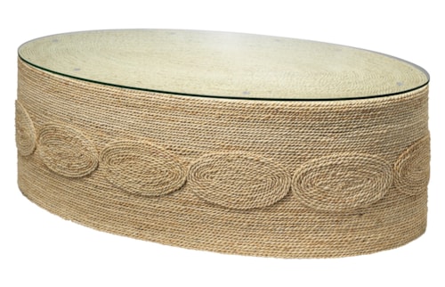 BARBADOS OVAL COFFEE TABLE
