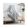 Classic Home Balboa TC BALBOA BLUE/NATURAL THROW 50X70