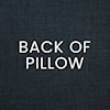 D.V. KAP Home Indoor Pillows KLARE-NAVY 22" THROW PILLOW