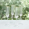 Global Views Glass Ware (Food Grade) S/4 Hammered Champagne Glasses