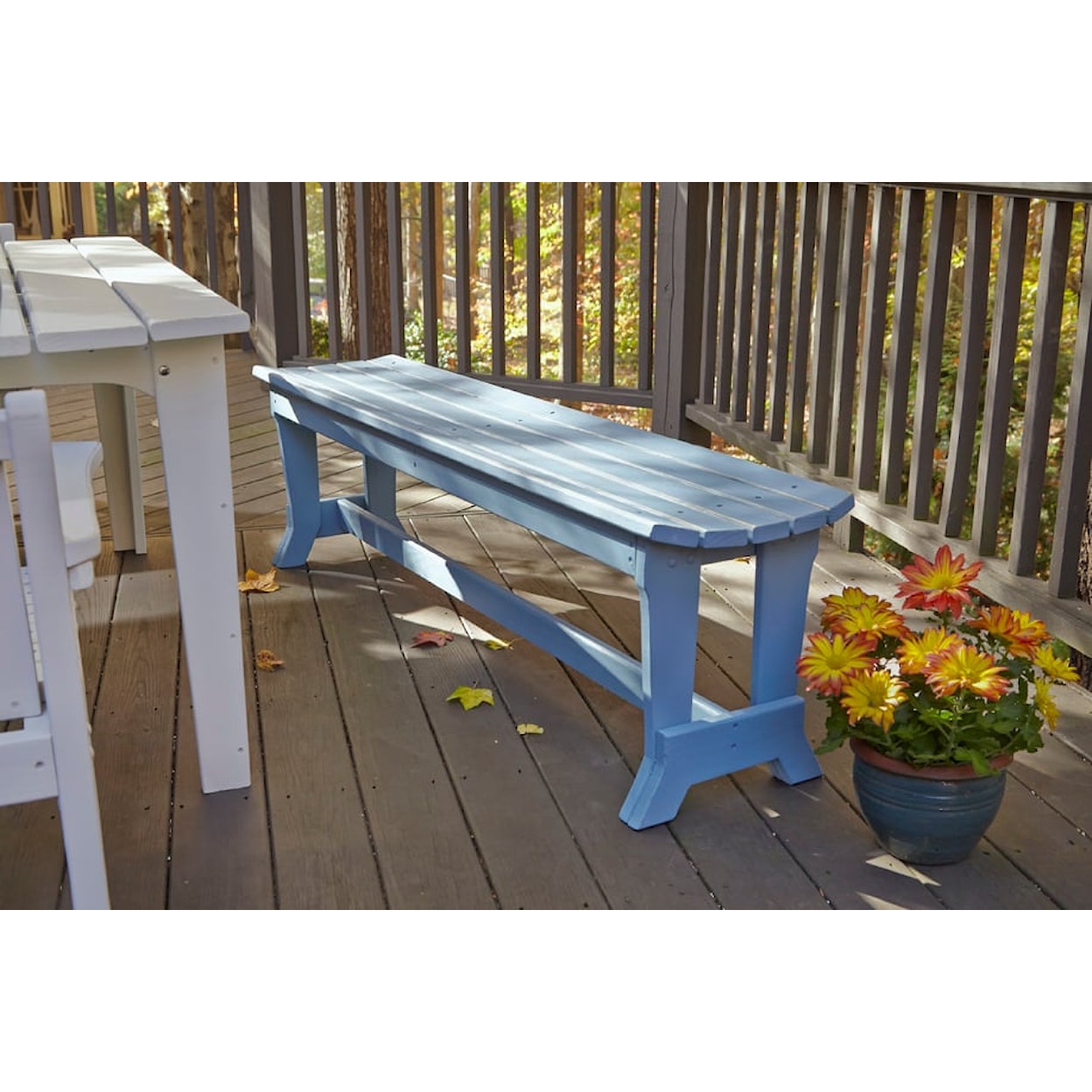 Uwharrie Chair The Carolina Preserves CAROLINA PRESERVES 3-SEAT BACKLESS BENCH