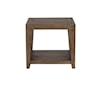 Classic Home Troy TROY END TABLE SUEDE BROWN