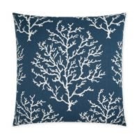 CORAL CRAZE NAVY 22" PILLOW