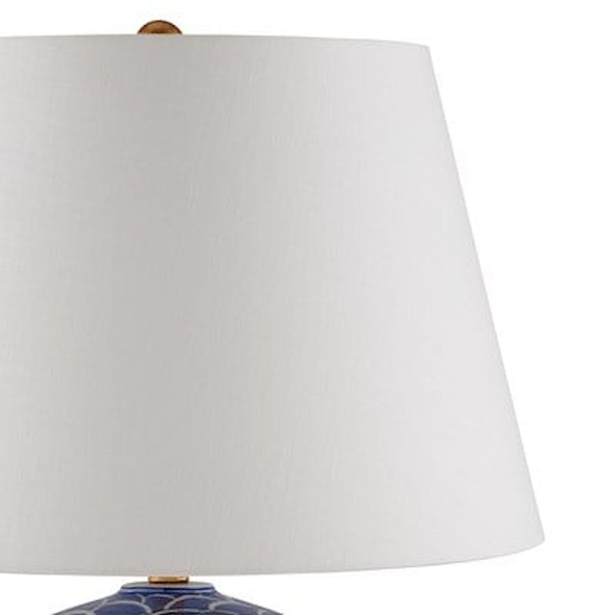 Currey & Co Lighting Table Lamps Nami Blue Table Lamp