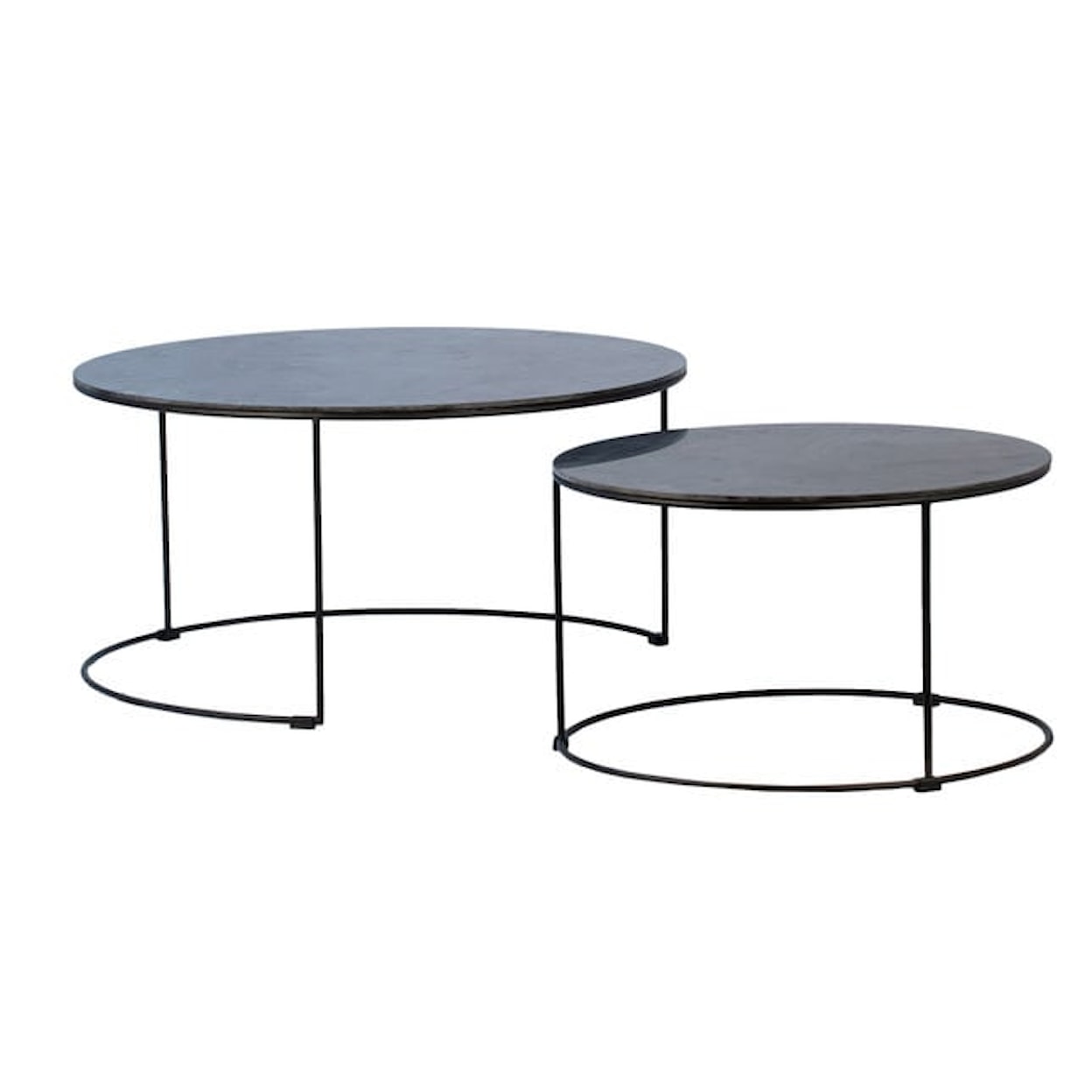Dovetail Furniture Coffee Tables FLORIN COFFEE TABLES SET OF 2