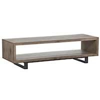 Arcadian Open Rectangular Cocktail Table