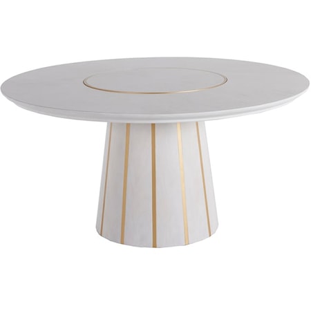 MORGAN DINING TABLE- WHITE