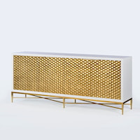 HONEYCOMB SIDEBOARD- GHOST