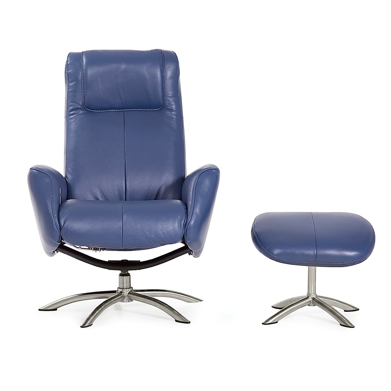 Palliser Quantum Contemporary Reclining Chair and Ottoman