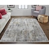 Feizy Rugs Cadiz Cadiz in Ivory-Gray 9' 9" x 13' 2" Rug