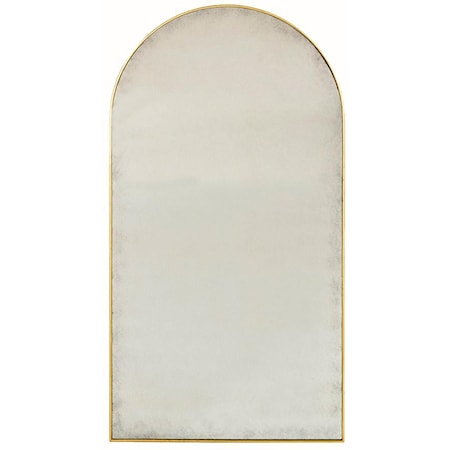 Arched Antique Mirror