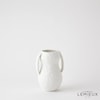 Global Views Vases by Global Views Aquitaine Vase-Matte White-Sm