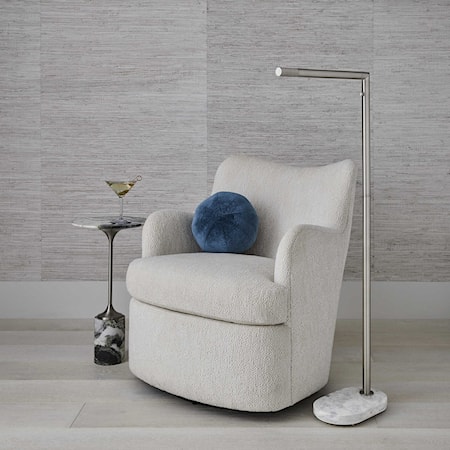 HIGHLIGHT FLOOR LAMP - BRUSHED NICKEL