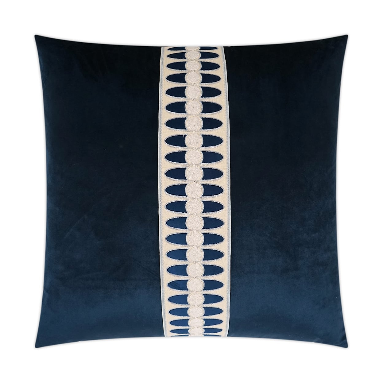 D.V. KAP Home Indoor Pillows Mati Velvet-Indigo 22" Pillow