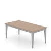 Canadel Gourmet Gourmet Rectangular Two Tone Dining Table