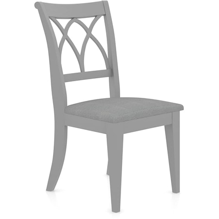 Gourmet Upholstered Seat Dining Side Chair