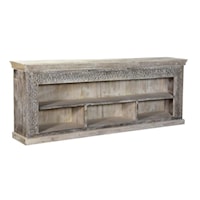 ALTA BOOKCASE BLEACHED WHITE LARGE