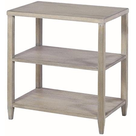 RECTANGLE TIERED END TABLE-RABBIT