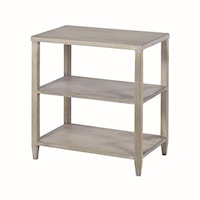 RECTANGLE TIERED END TABLE-RABBIT