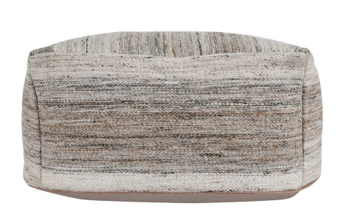 Classic Home Floor Cushions PERFORMANCE PLATEAU SAND MULTI POUF