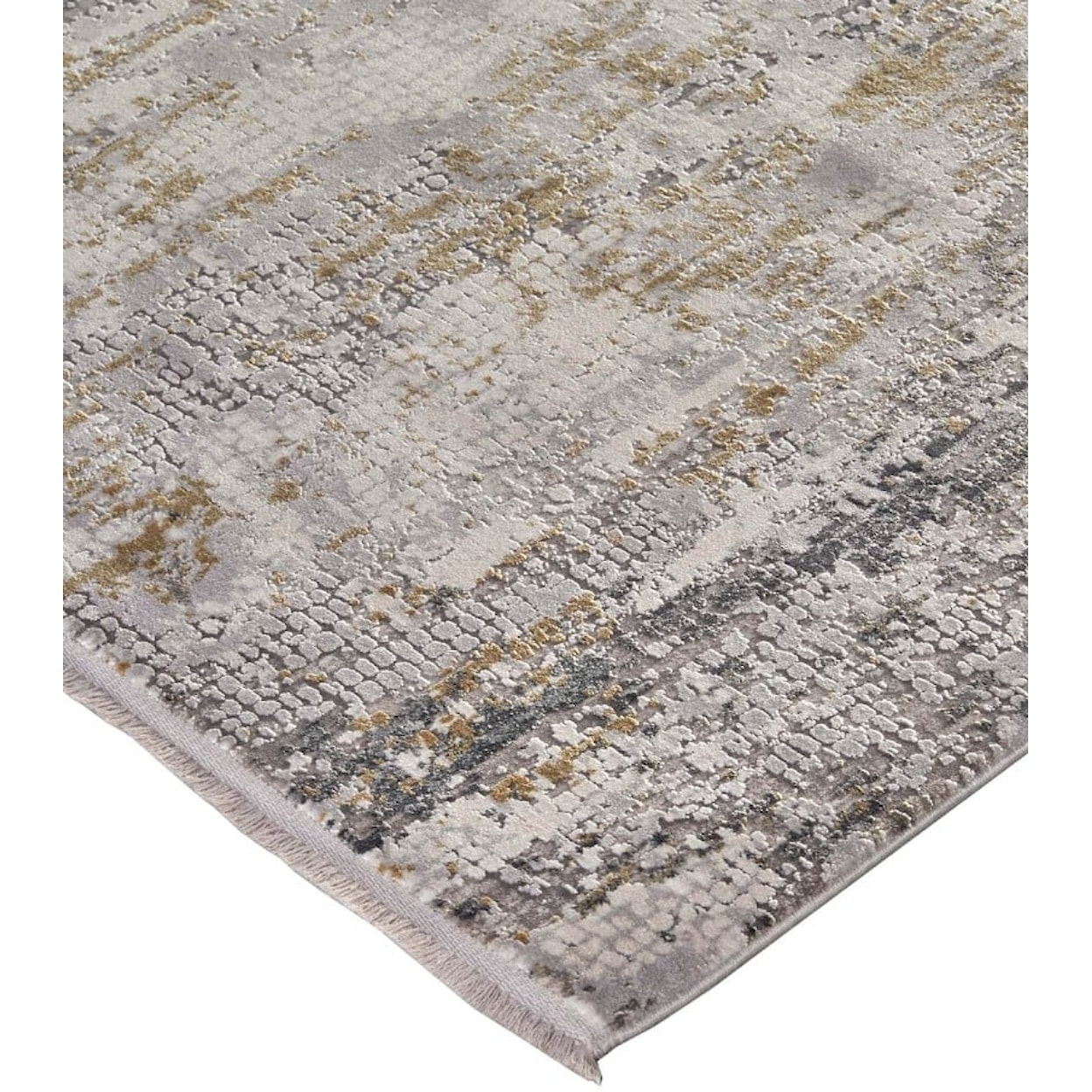 Feizy Rugs Cadiz Cadiz in Ivory-Gray 9' 9" x 13' 2" Rug