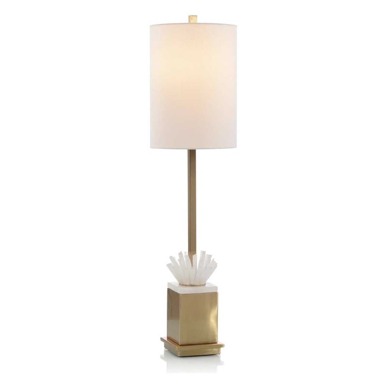 John-Richard Lighting SELENITE/COFFEE BRONZE LAMP