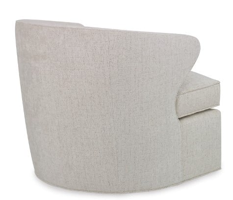 Ambella Home Collection Upholstery Scoop Swivel Chair