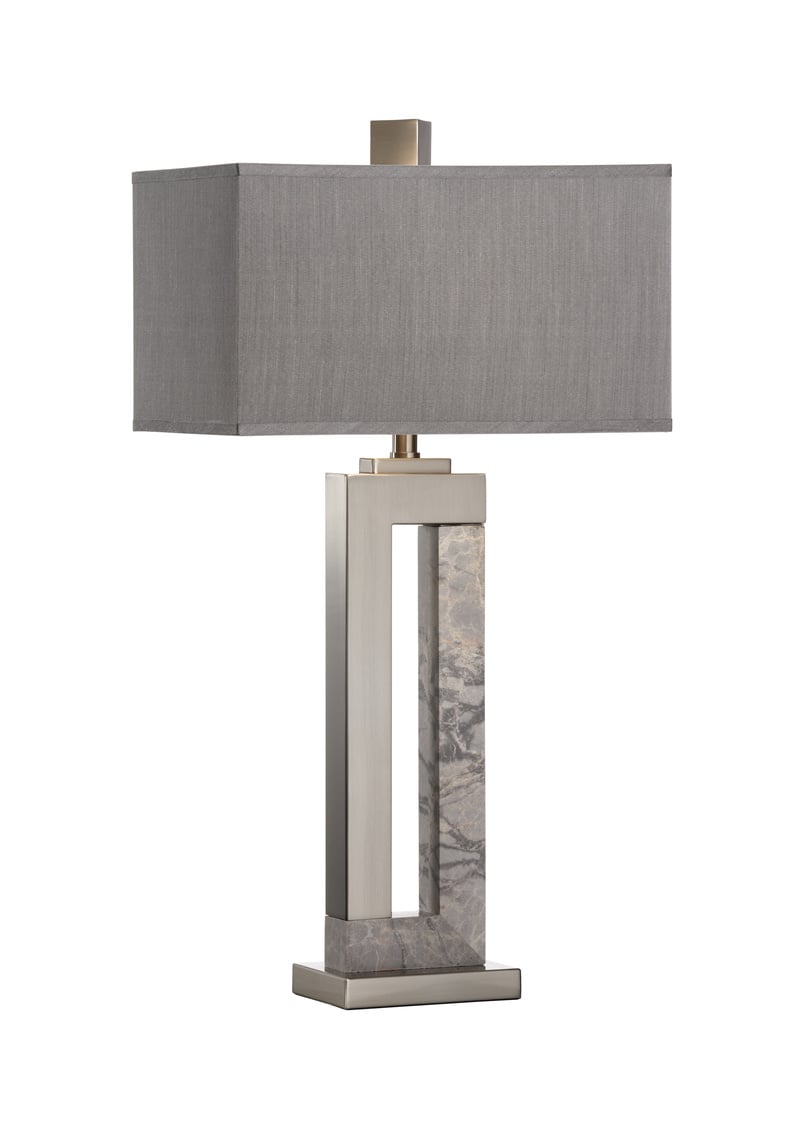 Jaxon Lamp- Grey Shade