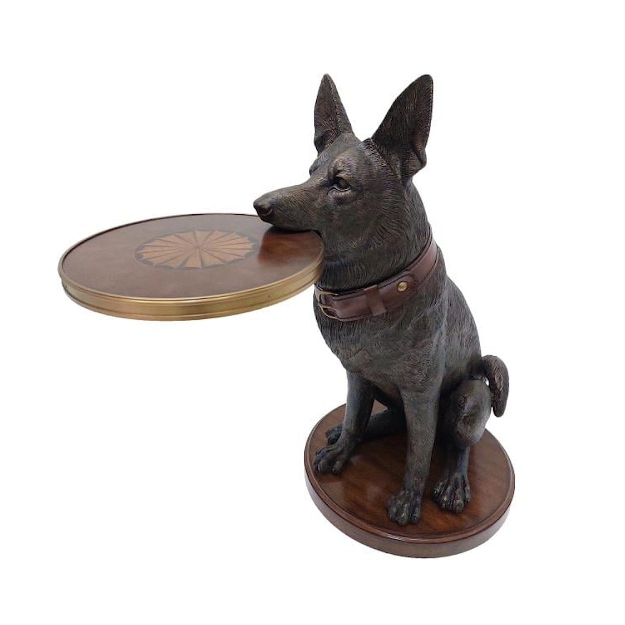Maitland-Smith End Tables German Shepherd Accent Table
