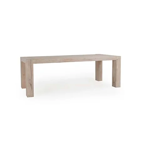 KINGSTON 89" DINING TABLE WHITE